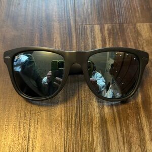 Rayban Mirror Folding Wayfarers (with scratches, see photos)